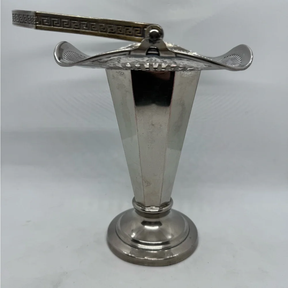 Vintage Farber Kraft Sheffield Plated Silver Brides Basket